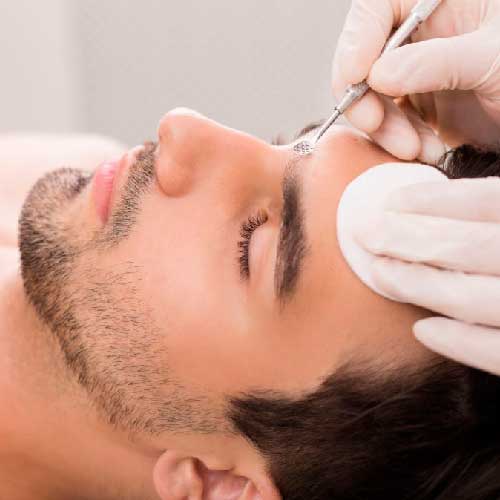 Limpieza de cutis masculino