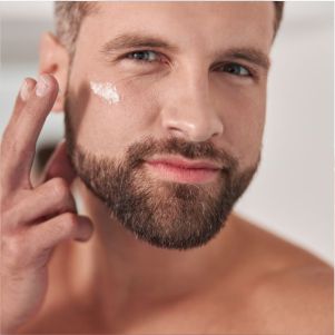 Rellenos faciales para hombres